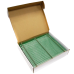 Металлические пружины QP 3:1 A4 size 1/4" (6,4мм/30) зеленые (100шт в пачке)
