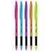 Ручка шариковая Berlingo "Tribase grip color zone" синяя, 0,7мм, грип, ассорти