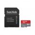 Карта памяти, Sandisk, MicroSD 128GB, с адаптером SD