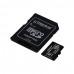 Карта памяти, Kingston, SDCS2/128GB, MicroSDXC 128GB, Canvas Select Plus, Class 10, с адаптером SD