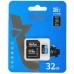 Карта памяти, Netac, NT02P500STN-032G-R, MicroSDHC 32GB, с адаптером SD