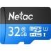 Карта памяти MicroSD Netac P500STN (с адаптером SD), 32GB/ Class 10