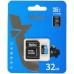 Карта памяти MicroSD Netac P500STN (с адаптером SD), 64GB, Class 10, U1