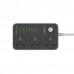 Сетевой фильтр LDNIO Universal SC3604, 3 розетки, 6*USB Портов, 5V/3.4A, 2м