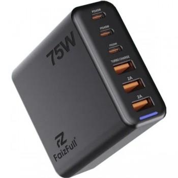 СЗУ Адаптер в коробке FaizFull FC104 75W GaN