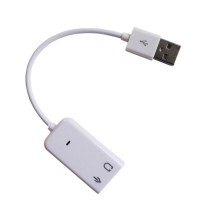 Аудио адаптер USB 7.1 белый