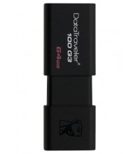 USB флэш-накопитель Kingston 64GB DT100G3 3.0 черный