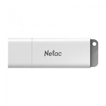 USB-накопитель, Netac, NT03U185N-128G-20WH, 128GB, USB2.0 Белый