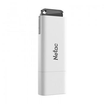 USB-накопитель, Netac, NT03U185N-032G-20WH, 32GB, USB2.0 Белый