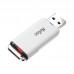 USB-накопитель, Netac, NT03U185N-256G-30WH, 256GB, USB3.0 Белый с подсветкой