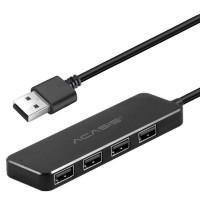USB Hub ACASIS AB2-L42, 4 порта, черный