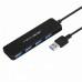 USB 3.0 Hub ACASIS AB3-L42, черный