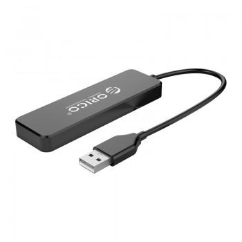 USB Hub `ORICO` FL01-BK-BP, 4-порт, 30см, чёрный