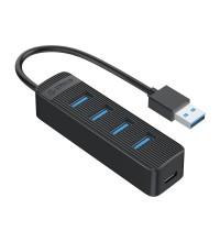 USB Hub3.0 `ORICO` TWU3-4A-10-BK-EP, 4-порт