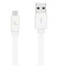 Кабель USB HOCO X5 Bamboo Lightning белый