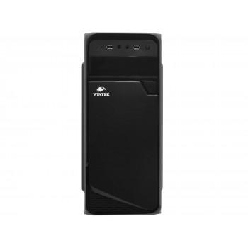 Корпус Wintek K1008-A400-8F, 45 mm, 2xUSB 2.0 + HD-Audio + A-400-8F 400W + кабель