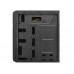 Корпус Wintek K1008-A400-8F, 45 mm, 2xUSB 2.0 + HD-Audio + A-400-8F 400W + кабель