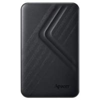 Внешний жёсткий диск, Apacer, AC236, AP1TBAC236B-1, 1TB, 2.5", USB 3.2, Чёрный