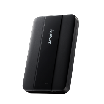 Внешний жёсткий диск, Apacer, AC237, AP1TBAC237B-1, 1TB, 2.5", USB 3.2, Чёрный