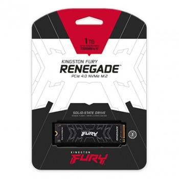 Твердотельный накопитель SSD, Kingston, FURY Renegade SFYRS/1000G, 1000 GB, M.2 NVMe PCIe 4.0, 7300/