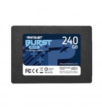 Твердотельный накопитель SSD, Patriot, Burst Elite PBE240GS25SSDR, 240 GB, SATA, 555/540 Мб/с