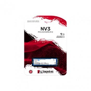 Твердотельный накопитель SSD, 1 TB, Kingston, SNV3S/1000G, M.2 NVMe PCIe