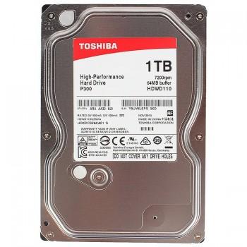 Жесткий диск HDD 1Tb TOSHIBA P300 SATA 6Gb/s 7200rpm 64Mb 3.5" HDWD110UZSVA (HDKPC32AKA01)